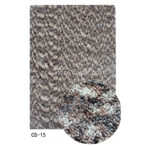 Ruimte Gekleurde Garen Shaggy Rug